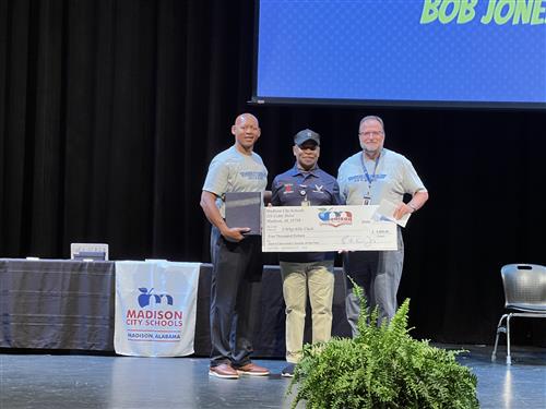 Ellis Clark of Bob Jones High School is Secondary Teacher of the Year